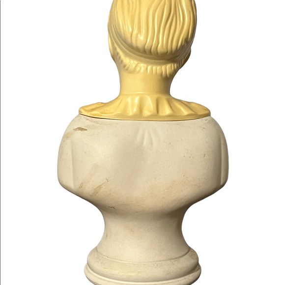 Vintage 18th Century Ladies Head Figurine empty plastic bubble bath - Picture 2 of 6